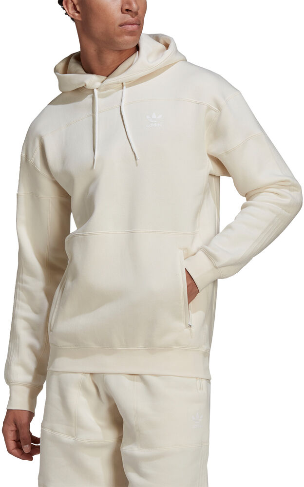Adidas Adicolor Clean Classics Hættetrøje Herrer Hoodies Og Sweatshirts Hvid L