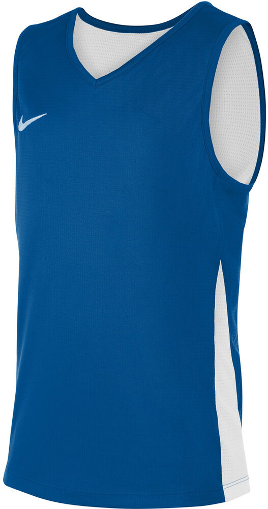 Nike Youth Team Reversible Basketball Trøje Unisex Kortærmet Tshirts Blå 110116 / M