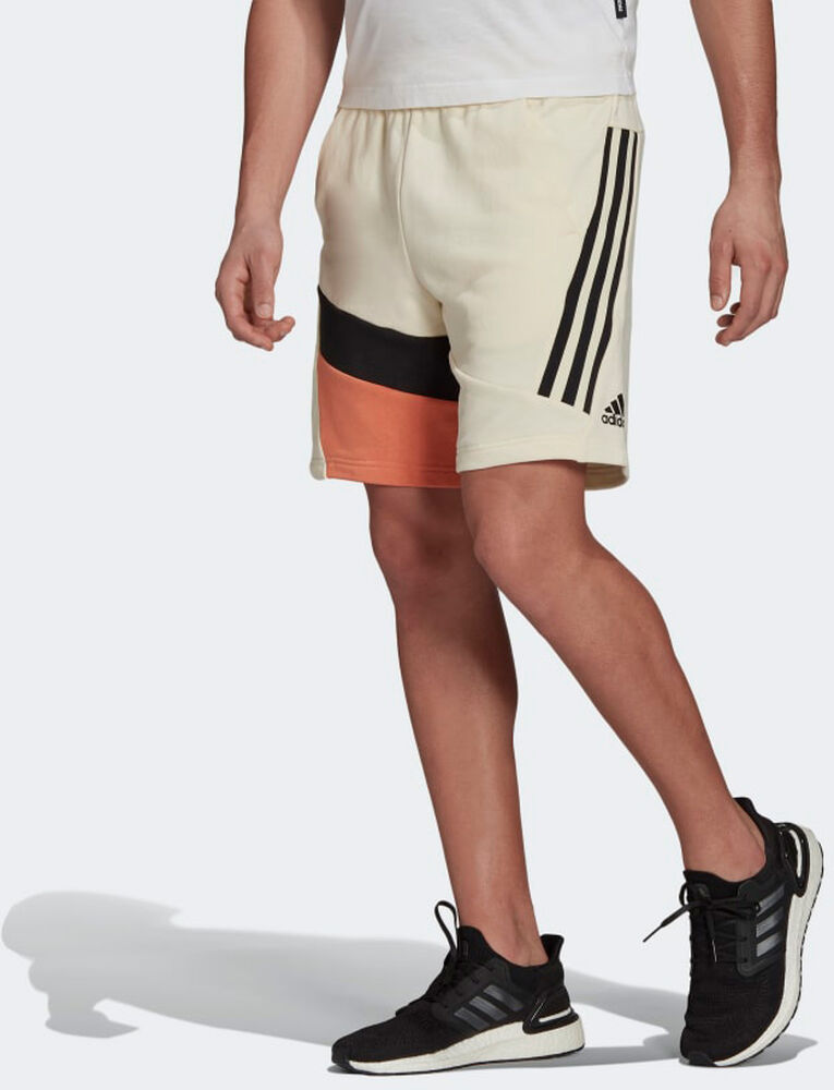 Adidas Adidas Sportswear 3stripes Tape Summer Shorts Herrer Tøj Hvid Xl