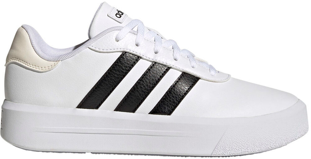 Adidas Court Platform Sko Damer Sneakers Hvid 38