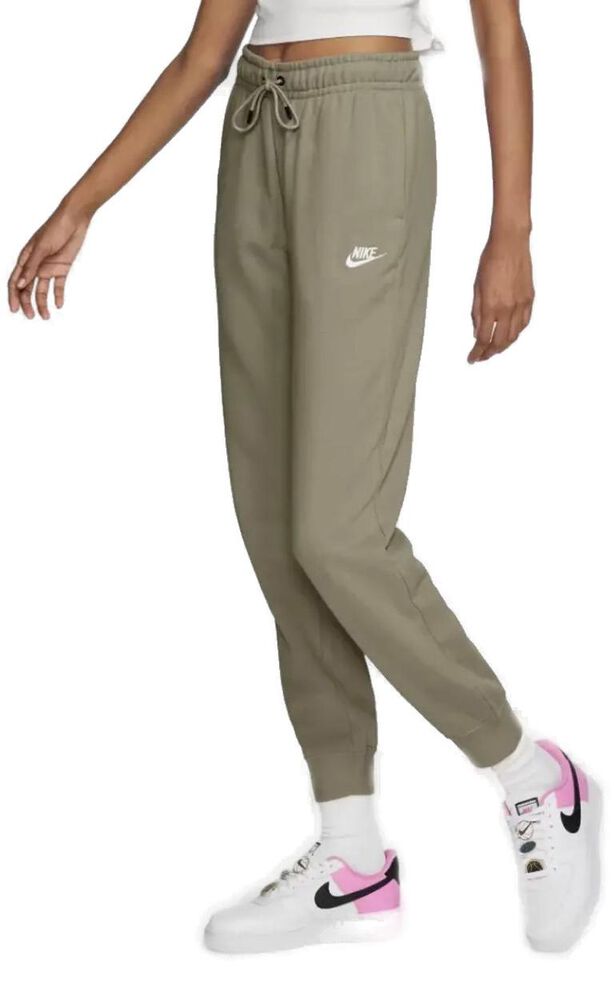 Nike Sportswear Essential Fleece Joggingbukser Damer Bukser Grøn L