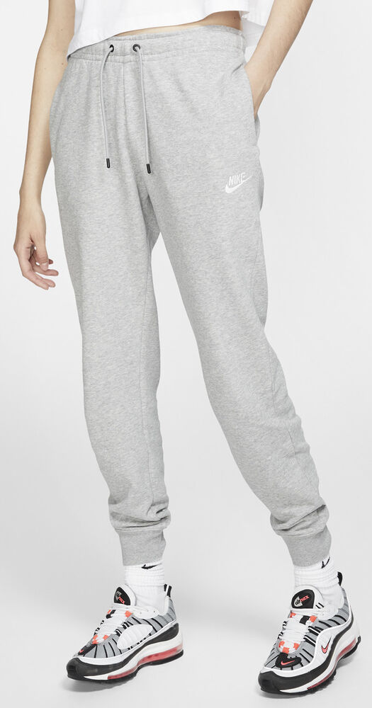 Nike Sportswear Essential Fleece Joggingbukser Damer Bukser Grå Xl