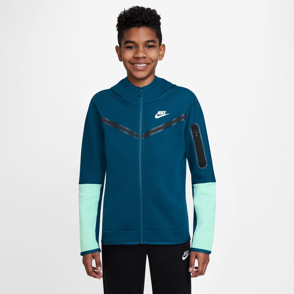 Nike Sportswear Tech Fleece Hættetrøje Unisex Hoodies Og Sweatshirts Blå 128137 / S