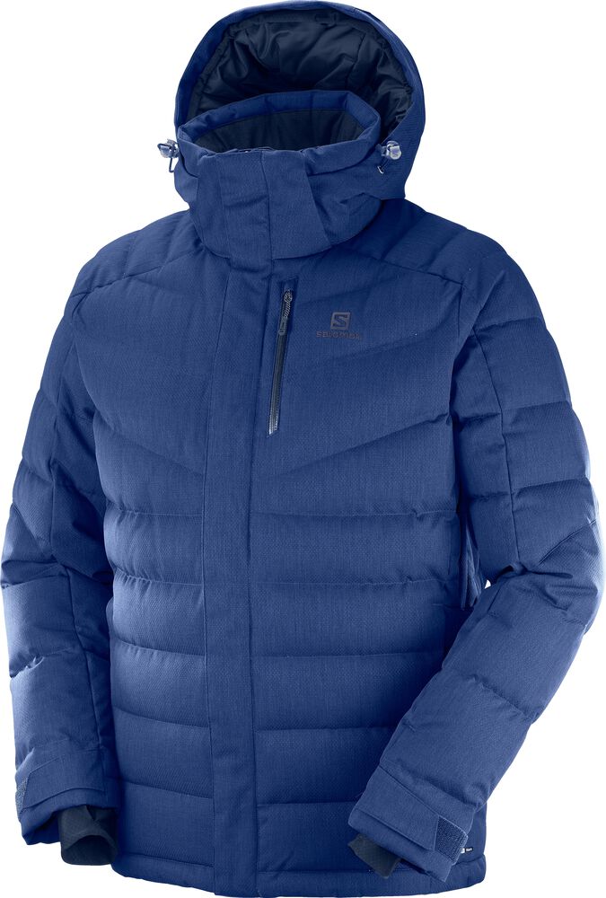 Salomon Icetown Ski Jacket Herrer Tøj Blå S