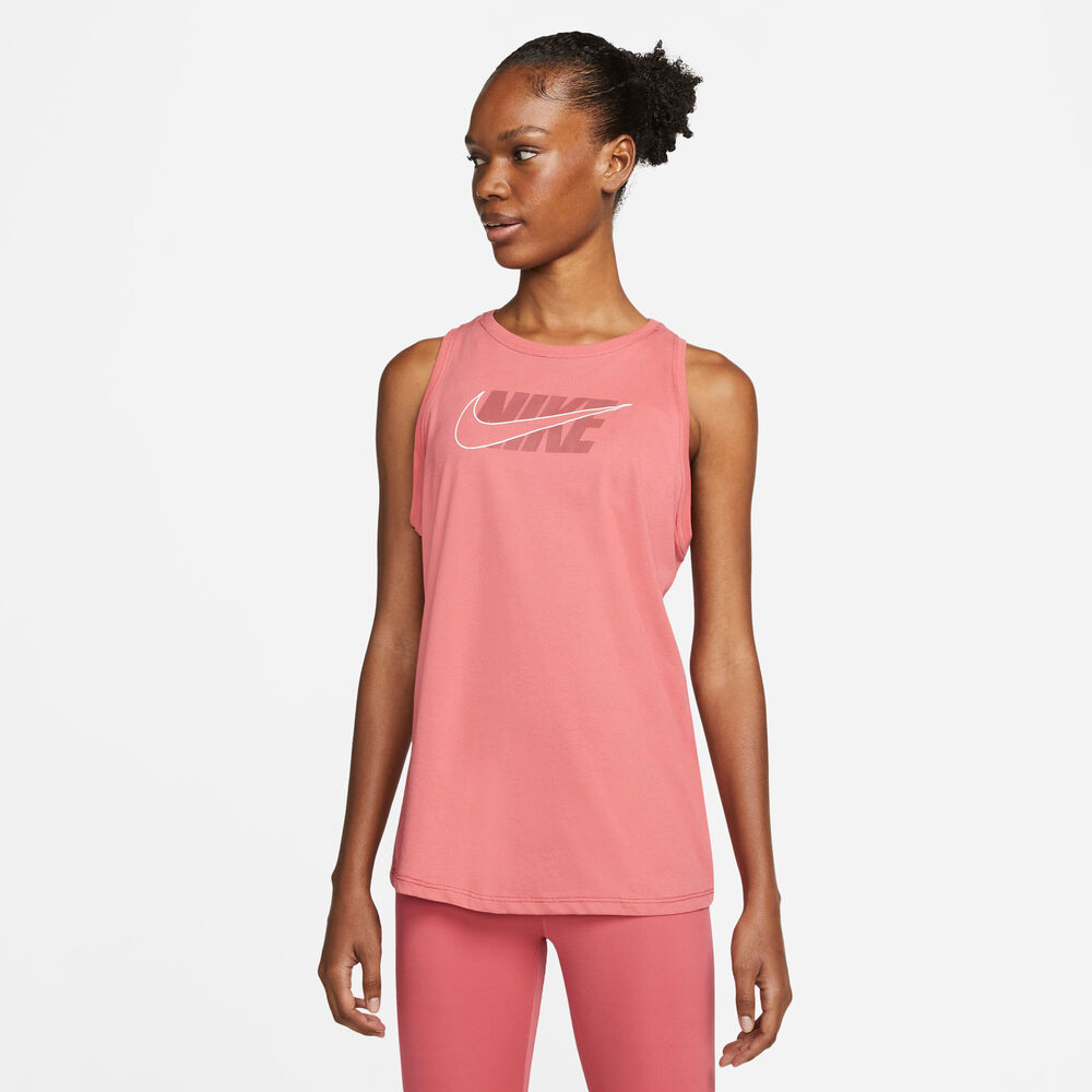 15: Nike Drifit Icon Clash Graphic Træningstop Damer Tøj Pink Xs