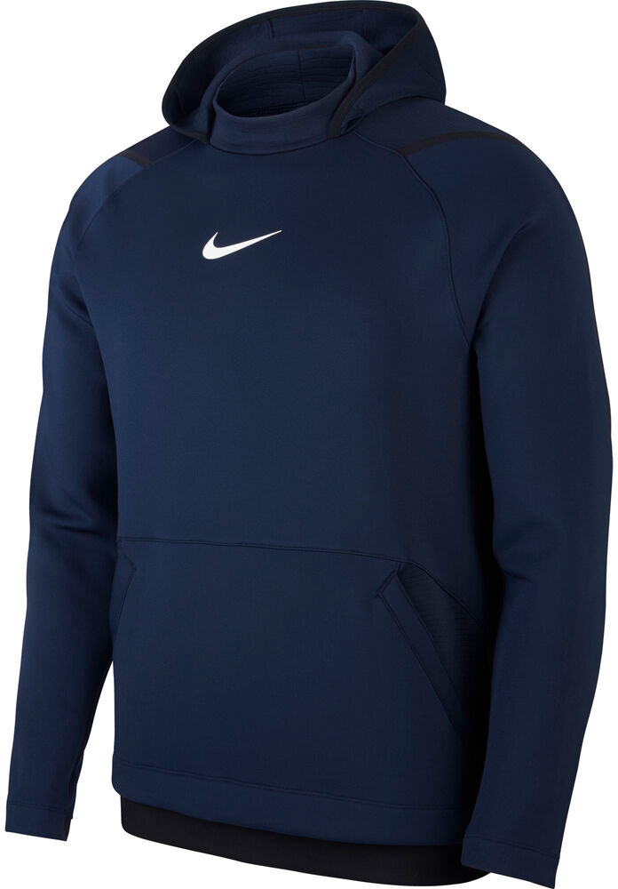 Nike Pro Pullover Fleece Hættetrøje Herrer Tøj Blå Xxl