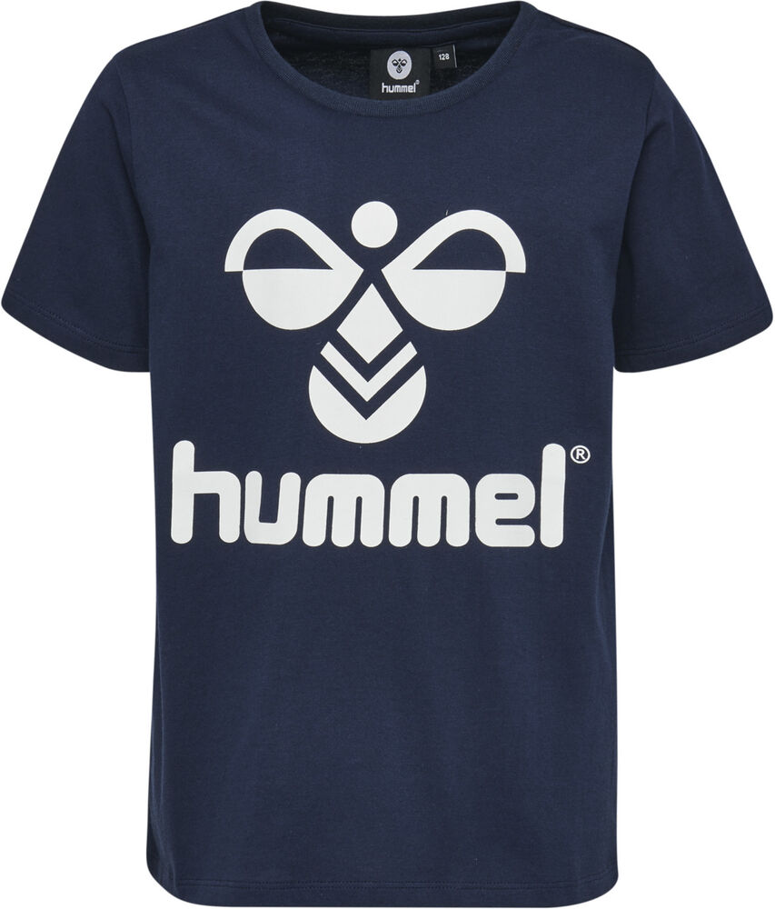 Hummel Tres Tshirt Unisex Summer Sale Blå 104