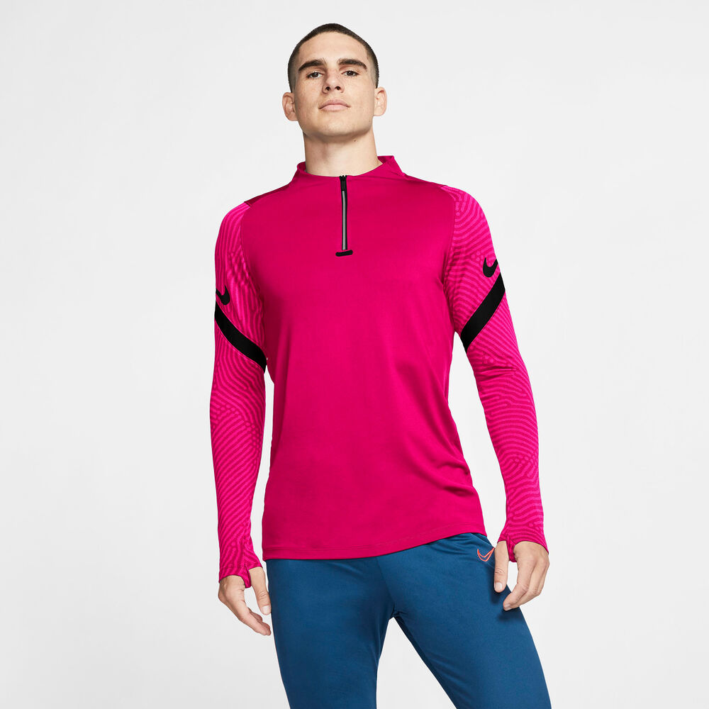 Nike Drifit Strike Træningstrøje Herrer Hoodies Og Sweatshirts Pink L