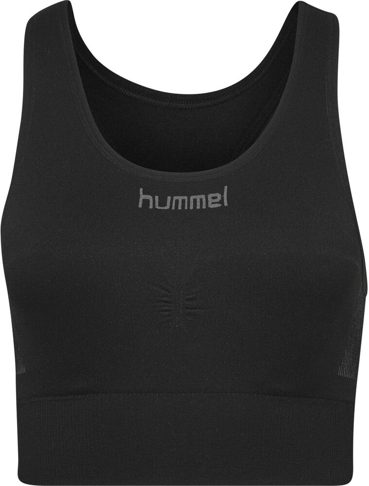 Hummel First Seamless Bra Damer Sports Bh Sort Xl/xxl