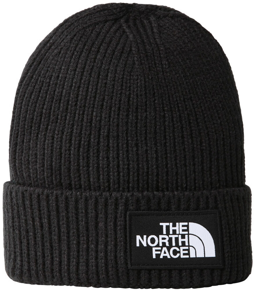 The North Face Box Logo Beanie, Hue Unisex Tilbehør Og Udstyr Sort Onesize