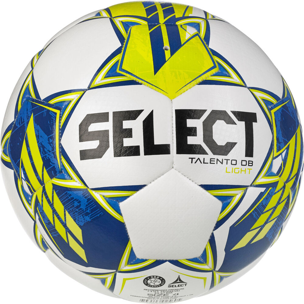 Select Talento Db Light V23 Fodbold Unisex Tilbehør Og Udstyr Hvid 4
