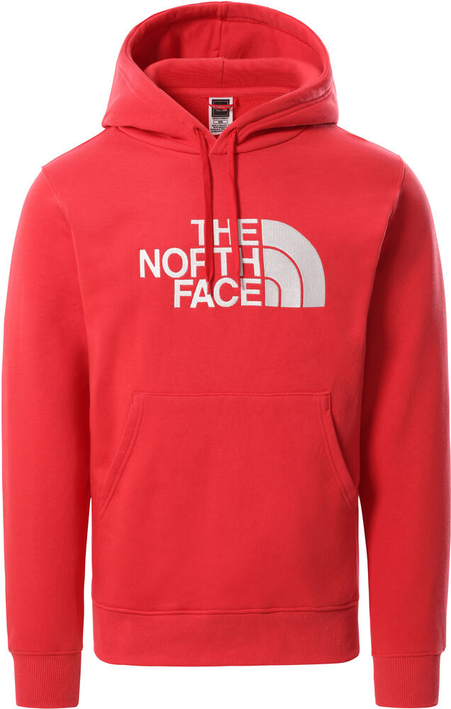 4: The North Face Drew Peak Hættetrøje Herrer Hoodies Og Sweatshirts Rød M
