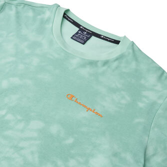 Tie-Dye Small Script Logo T-shirt