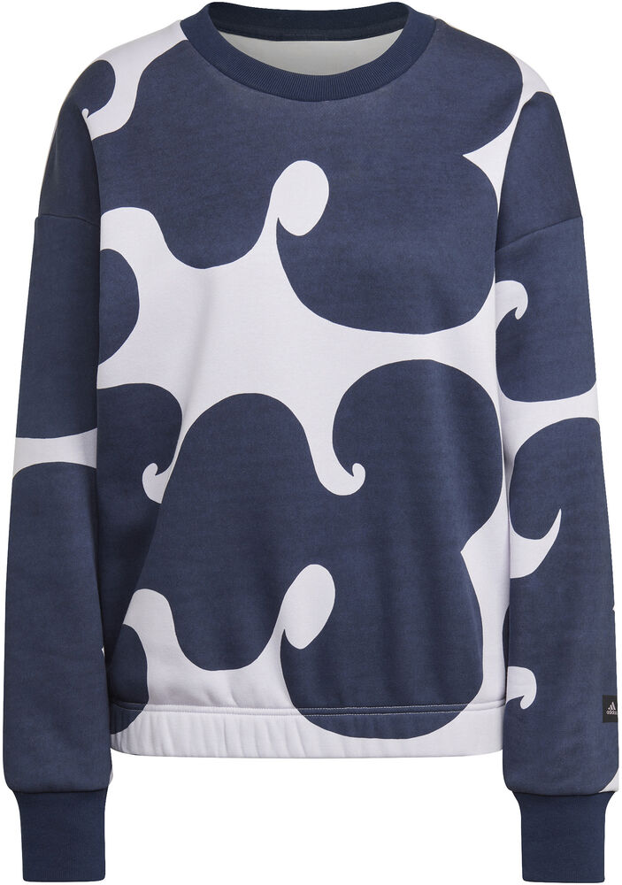 #3 - Adidas Marimekko Sweatshirt Damer Tøj Blå M