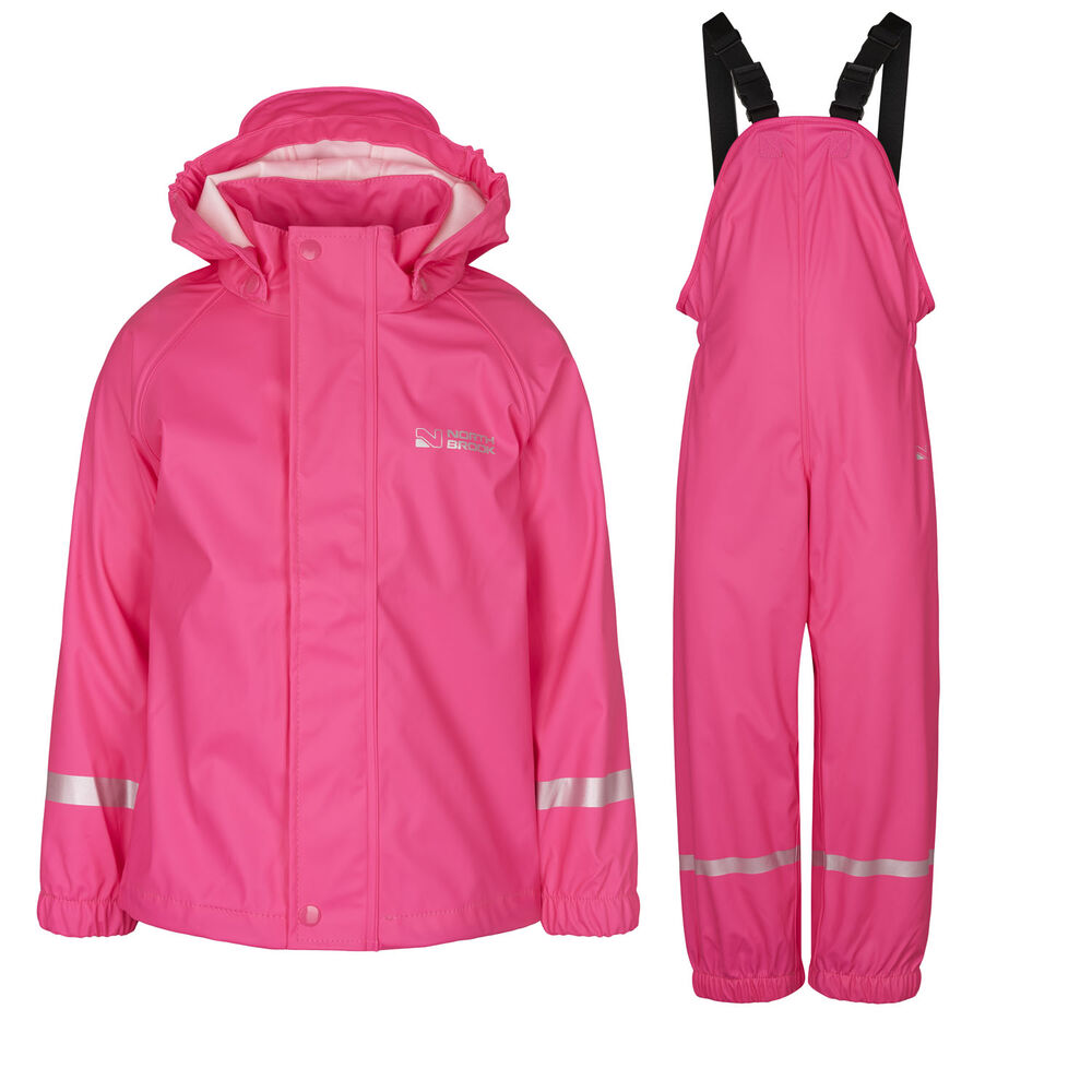 5: Northbrook Harstad Pu Regnsæt Unisex Tøj Pink 110