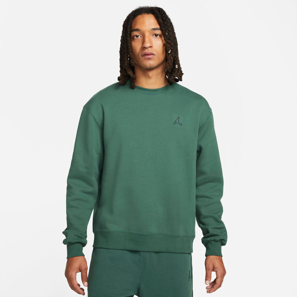 Nike Jordan Essentials Fleece Sweatshirt Herrer Tøj Grøn Xl