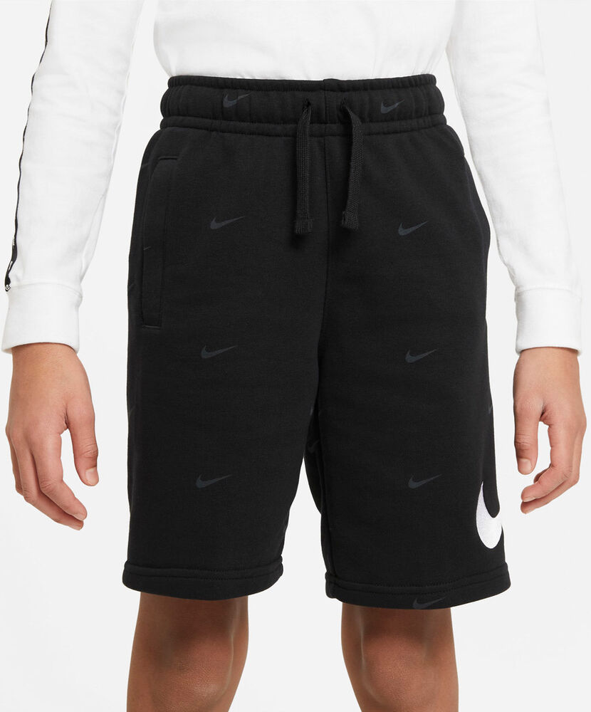 Nike Sportswear Swoosh French Terry Shorts Unisex Shorts Sort 137147 / M