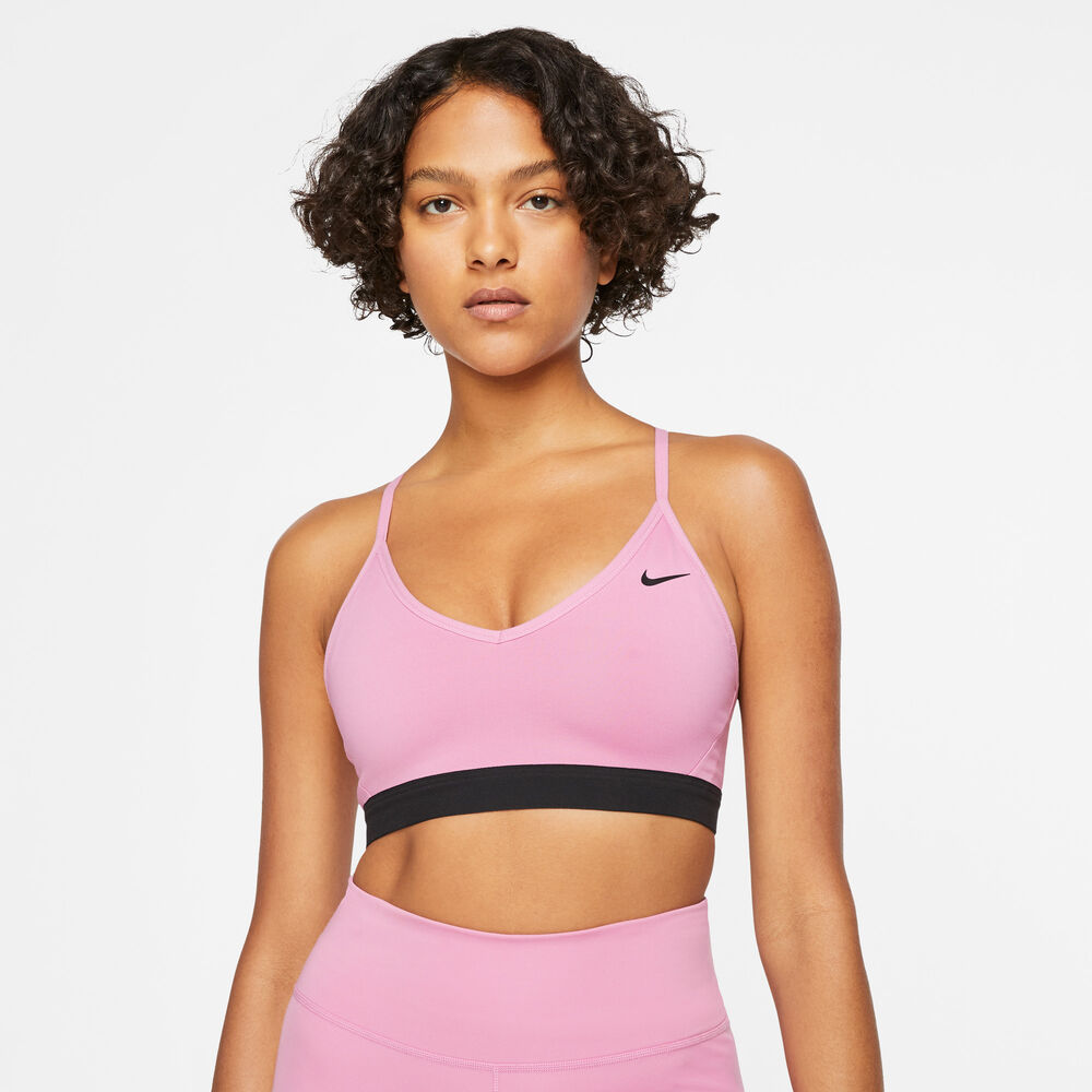 Nike Indy Lightsupport Sports Bh Damer Sports Bh Pink Xl