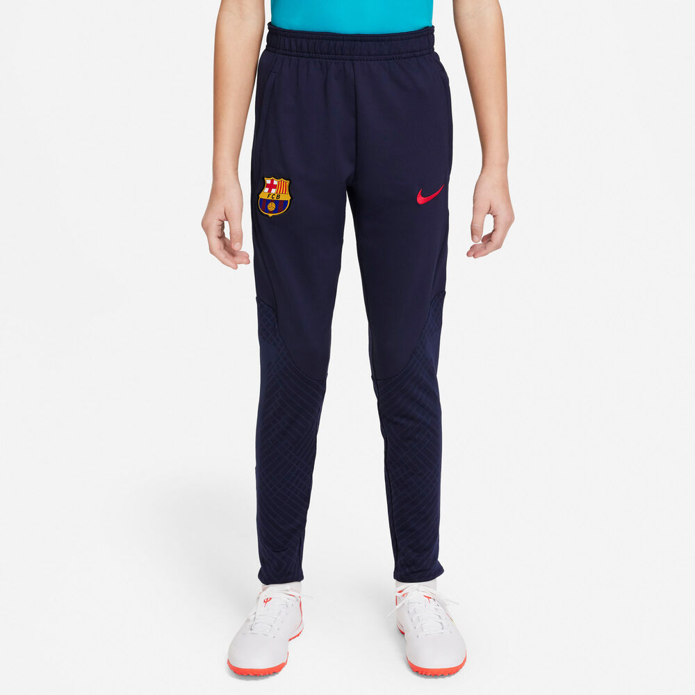 Nike Fc Barcelona Strike Drifit Bukser Unisex Tøj Blå 158170 / Xl