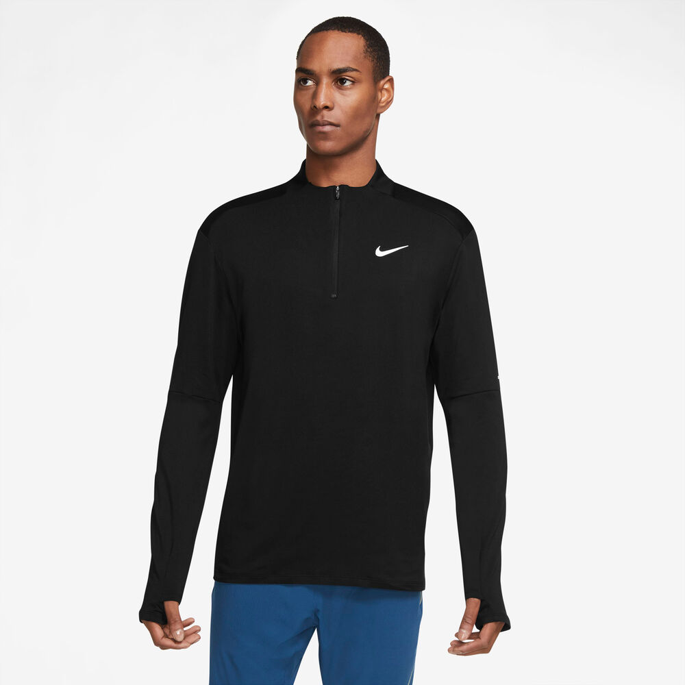 Nike Drifit Element Løbetrøje Herrer Hoodies Og Sweatshirts Sort 2xl