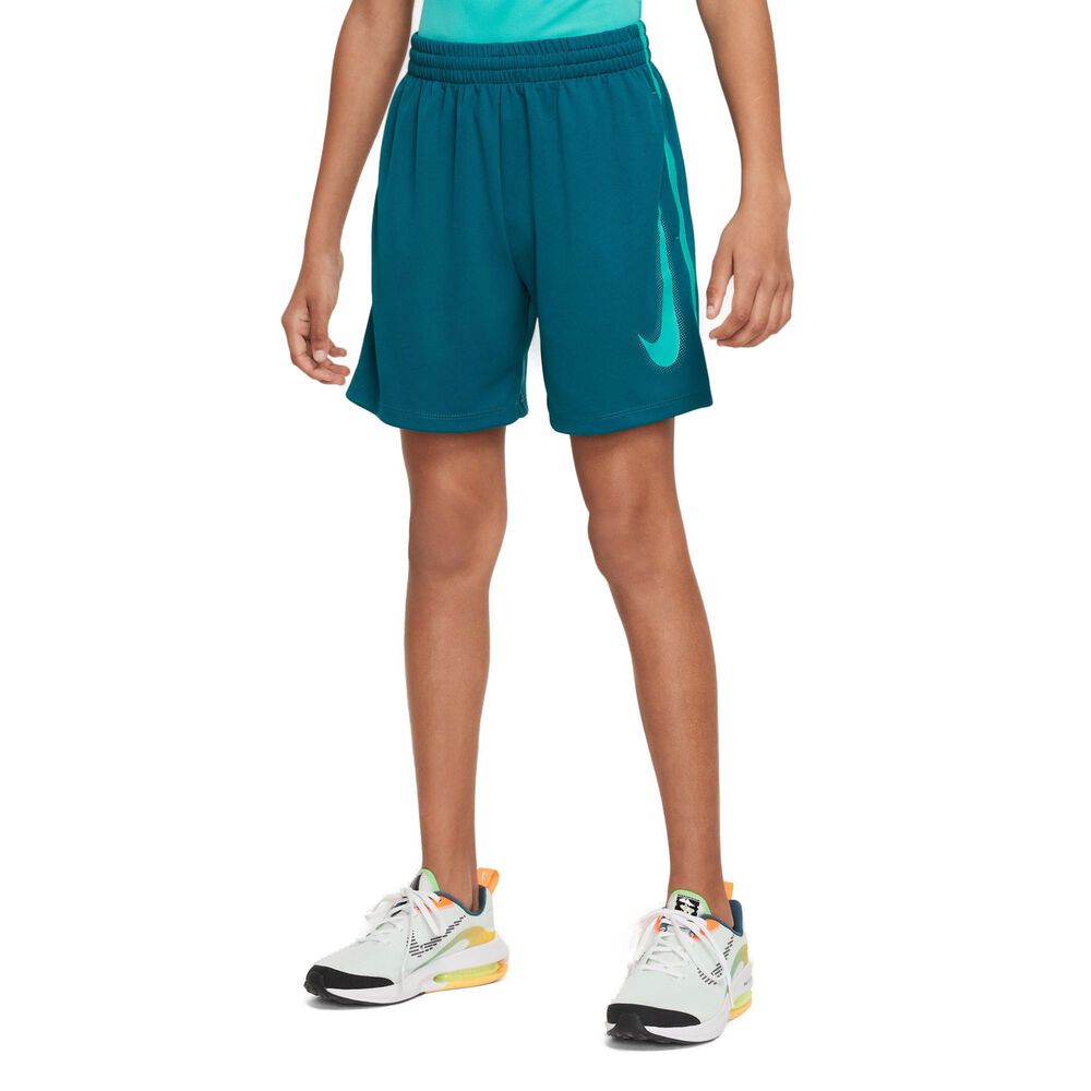 Nike Drifit Multi Shorts Drenge Tøj Grøn 128137 / S