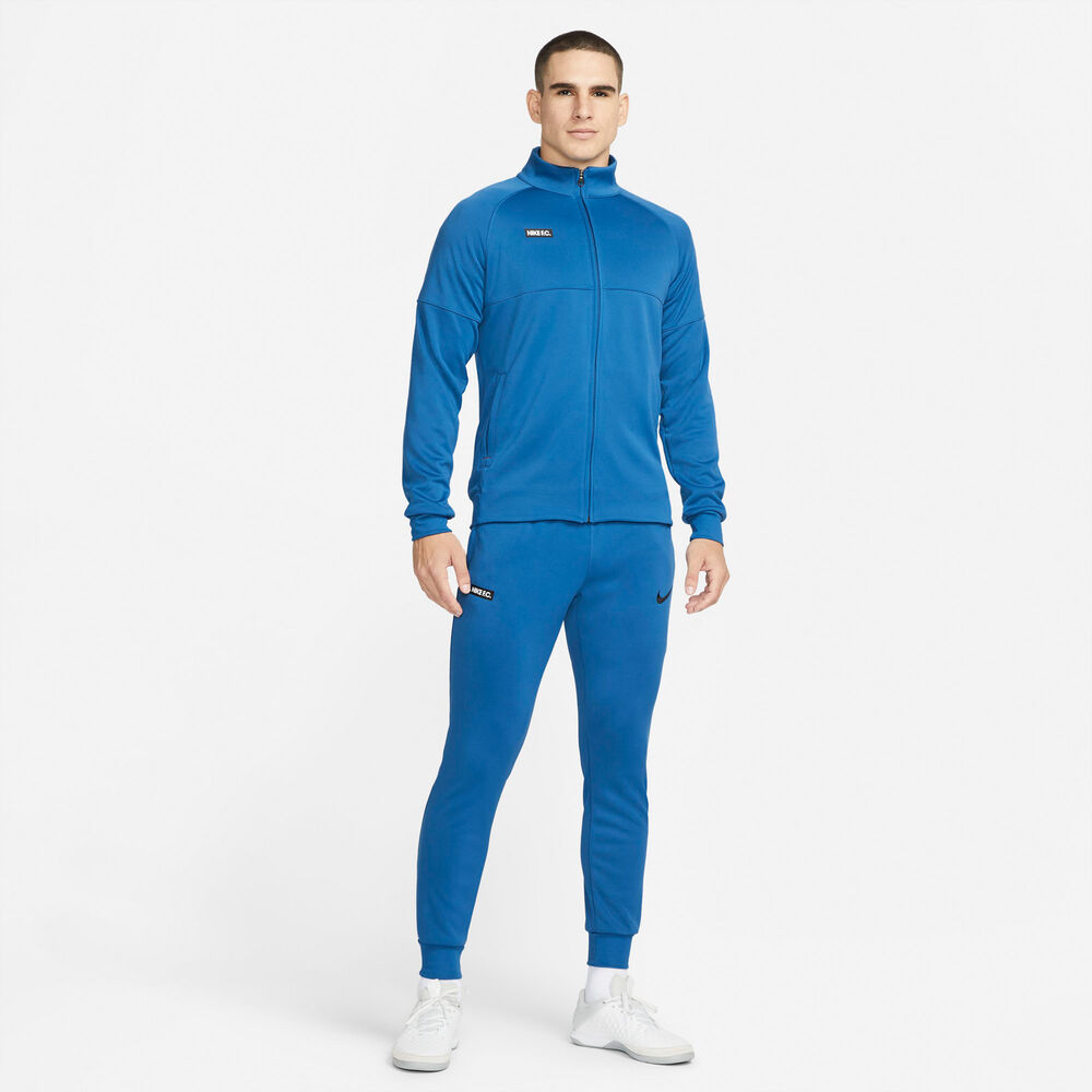 11: Nike F.c. Drifit Tracksuit Herrer Tøj Blå L