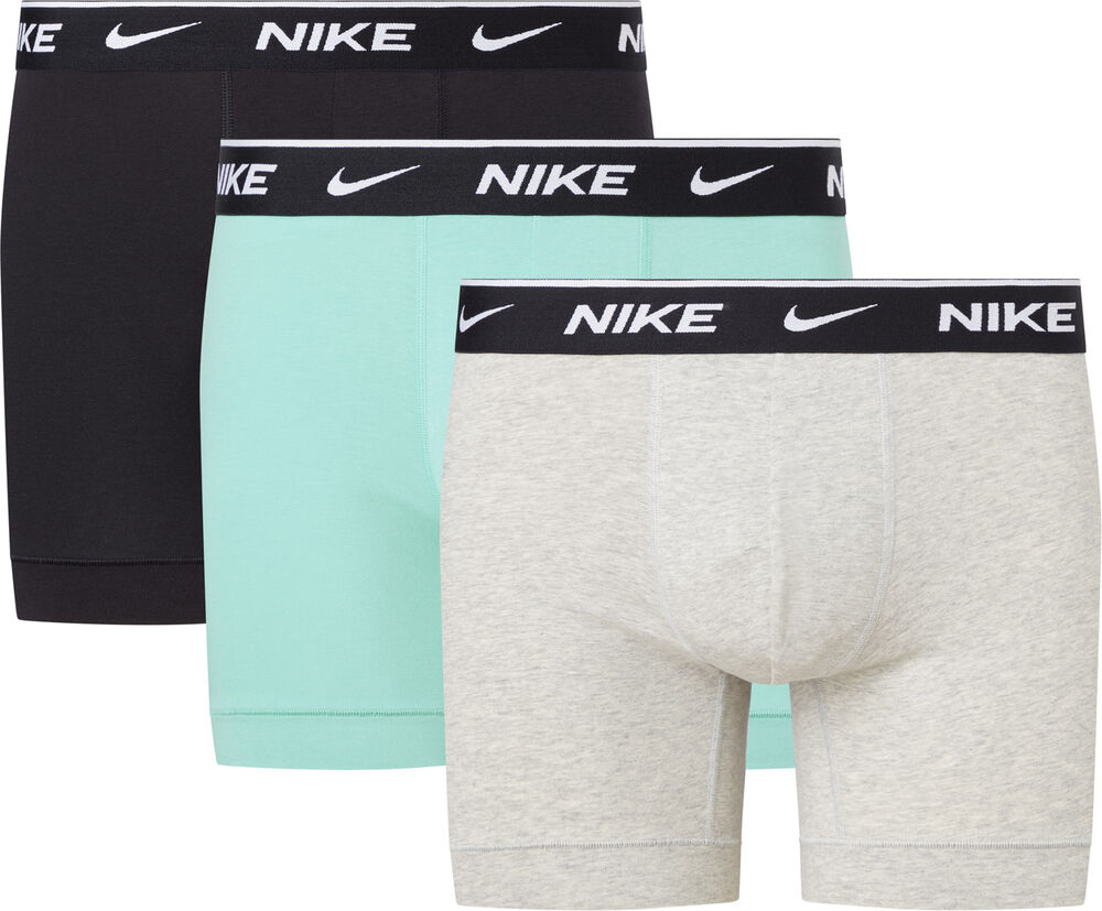 3: Nike Underbukser, Bomuld, 3pak Herrer Undertøj Multifarvet L