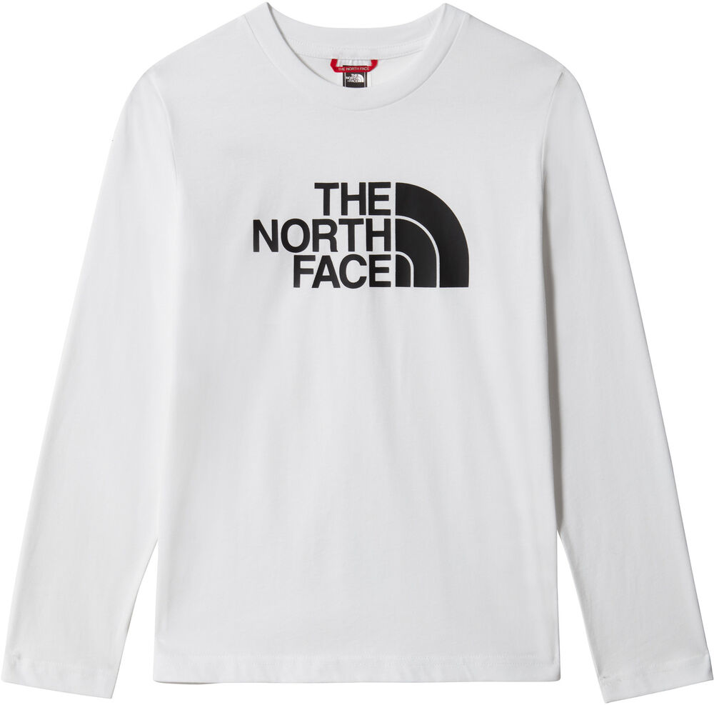 #3 - The North Face Easy Trøje Unisex Langærmet Tshirts Hvid L