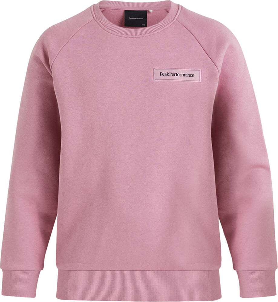 #2 - Peak Performance Logo Sweatshirt Unisex Tøj Pink 170
