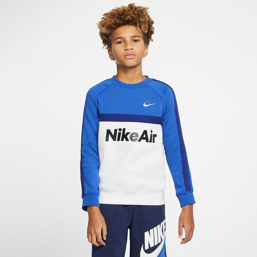 Nike Air Junior Sweatshirt Unisex Tøj Blå 128137 / S