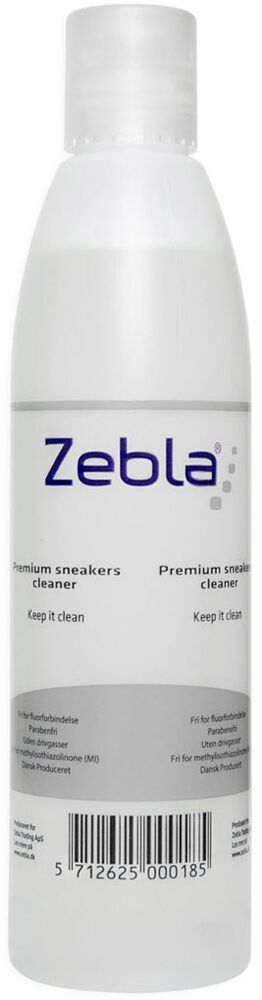 #1 - Zebla Sneakers Cleaner 250 Ml Unisex Tilbehør Og Udstyr Gennemsigtig No Size