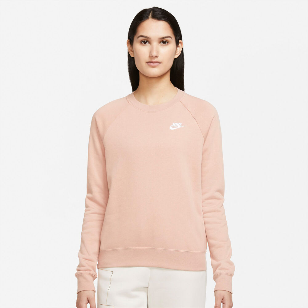 Nike Sportswear Essential Fleece Sweatshirt Damer Tøj Pink M