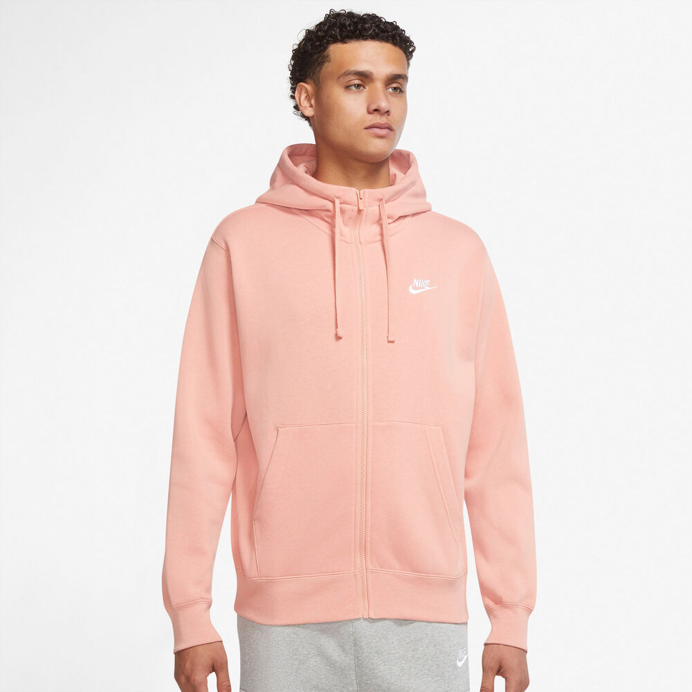 Nike Sportswear Club Fleece Hættetrøje Herrer Tøj Pink S