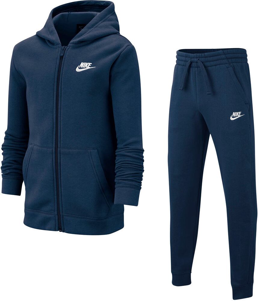 4: Nike Sportswear Joggingsæt Unisex Nike Tracksuits Blå 128137 / S