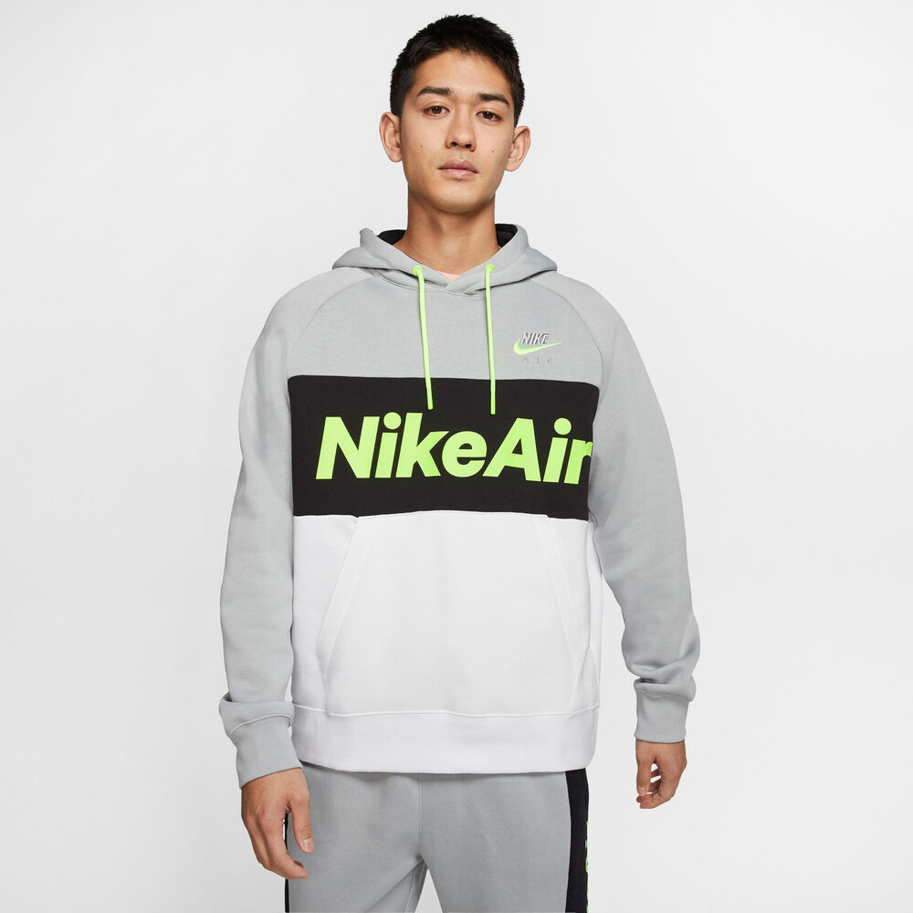 Nike Air Fleece Hættetrøje Herrer Hoodies Og Sweatshirts Grå S