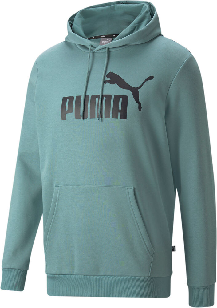Puma Essentials Big Logo Hættetrøje Herrer Tøj Blå M