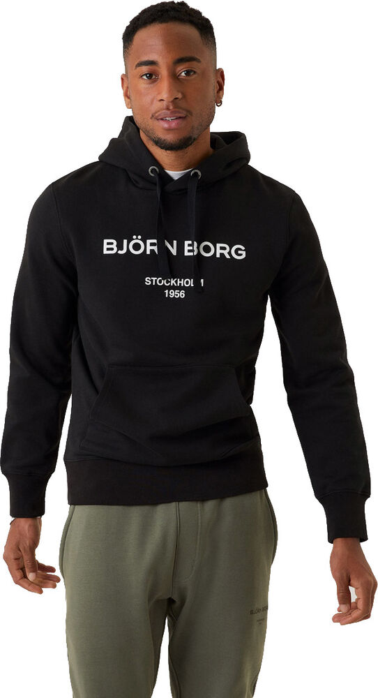 #2 - Björn Borg Borg Hættetrøje Herrer Spar2540 Sort 2xl