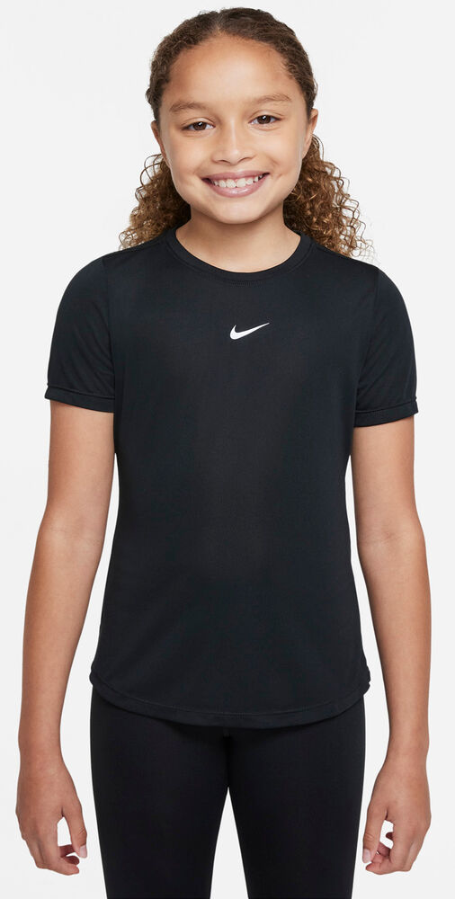 Nike Drifit One Trænings Tshirt Unisex Julen 2023 Sort 128137 / S