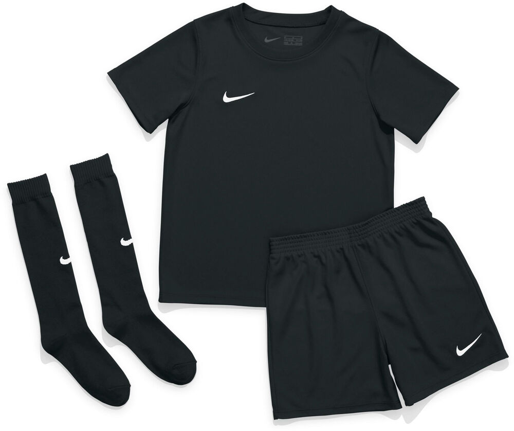 8: Nike Drifit Park Træningssæt Unisex Kortærmet Tshirts Sort 122128/xl