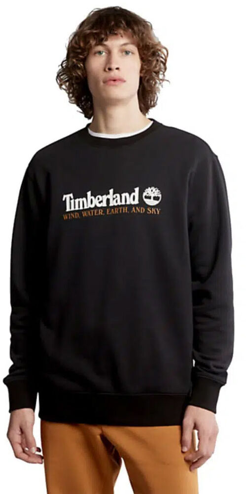 5: Timberland Wwes Sweatshirt Herrer Tøj Sort M