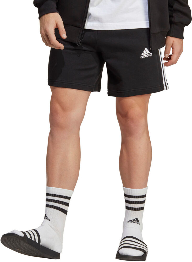 Adidas Essentials French Terry 3stripes Shorts Herrer Tøj Sort S
