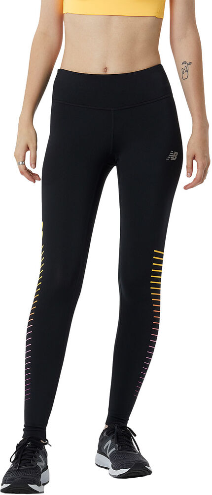 New Balance Reflective Accelerate Løbetights Damer Tights Sort Xs