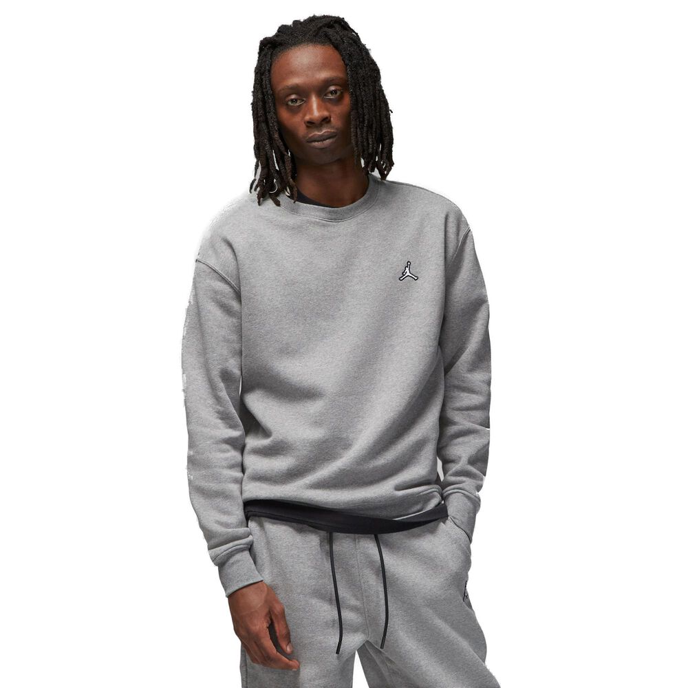 Nike Jordan Essential Fleece Sweatshirt Herrer Tøj Grå Xl