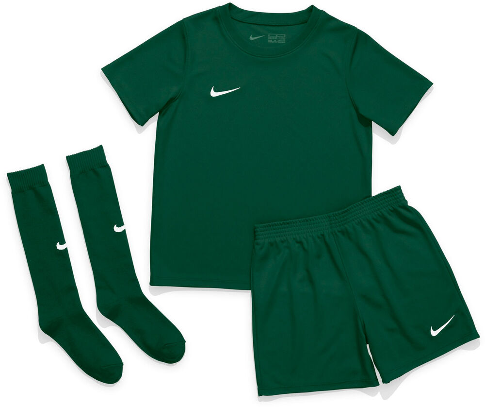11: Nike Drifit Park Træningssæt Unisex Kortærmet Tshirts Grøn 104110/s