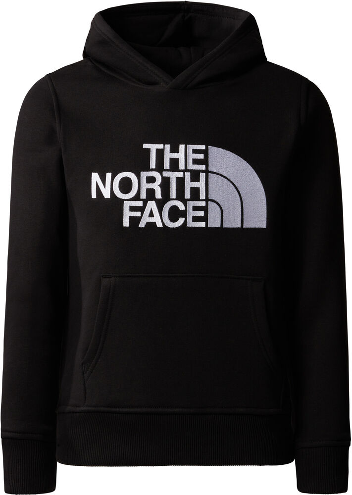 10: The North Face Drew Peak Hættetrøje Drenge Tøj Sort 110120/xs