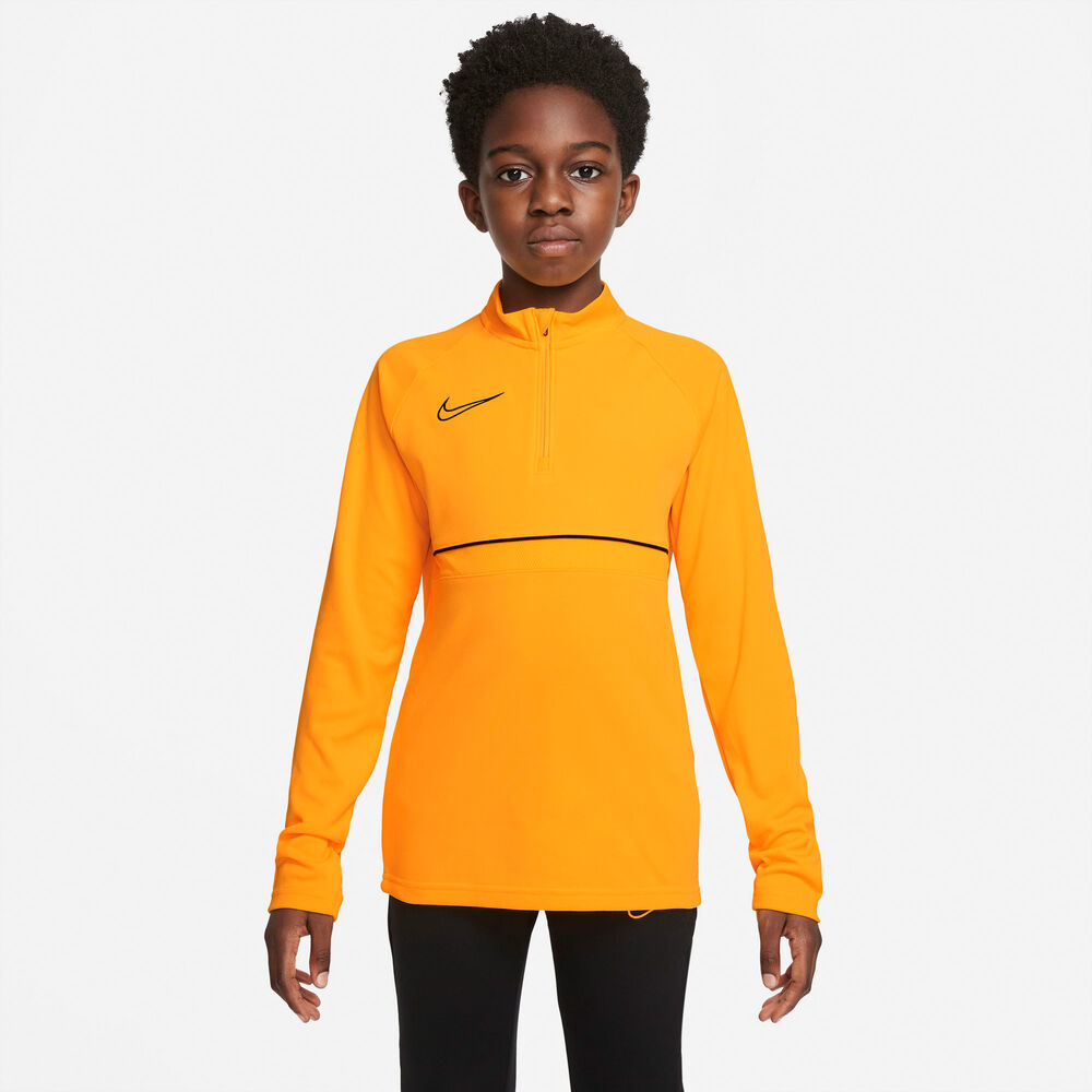 Nike Drifit Academy Drill Træningstrøje Unisex Hoodies Og Sweatshirts Orange 122128 / Xs
