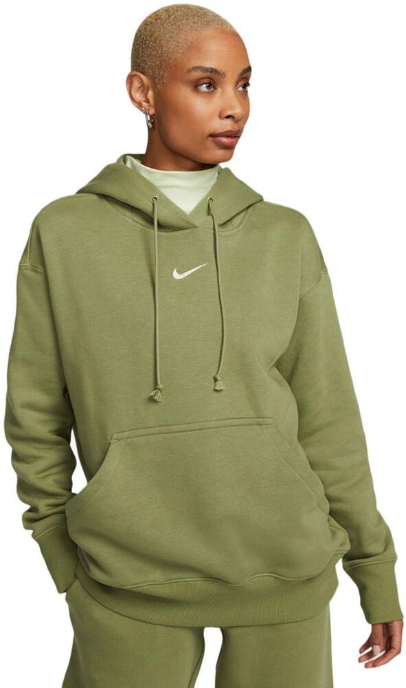 Nike Sportswear Phoenix Fleece Oversized Hættetrøje Damer Hættetrøjer & Sweatshirts Grøn S