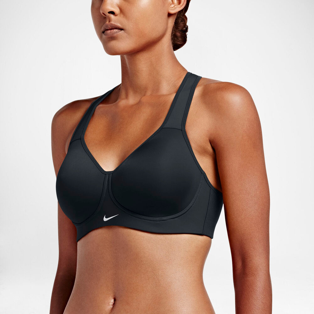 Nike New Pro Rival Bh Damer Sports Bh Sort 32d