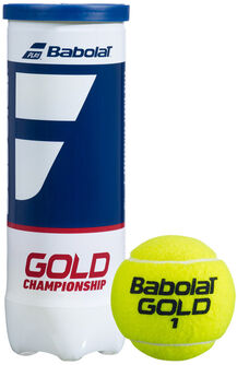 Gold Championship tennisbolde, 3 styk
