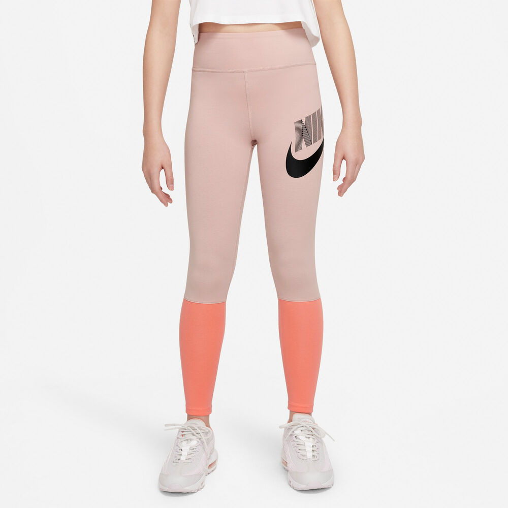 Nike Sportswear Highwaisted Leggings Piger Tights Pink 158170 / Xl
